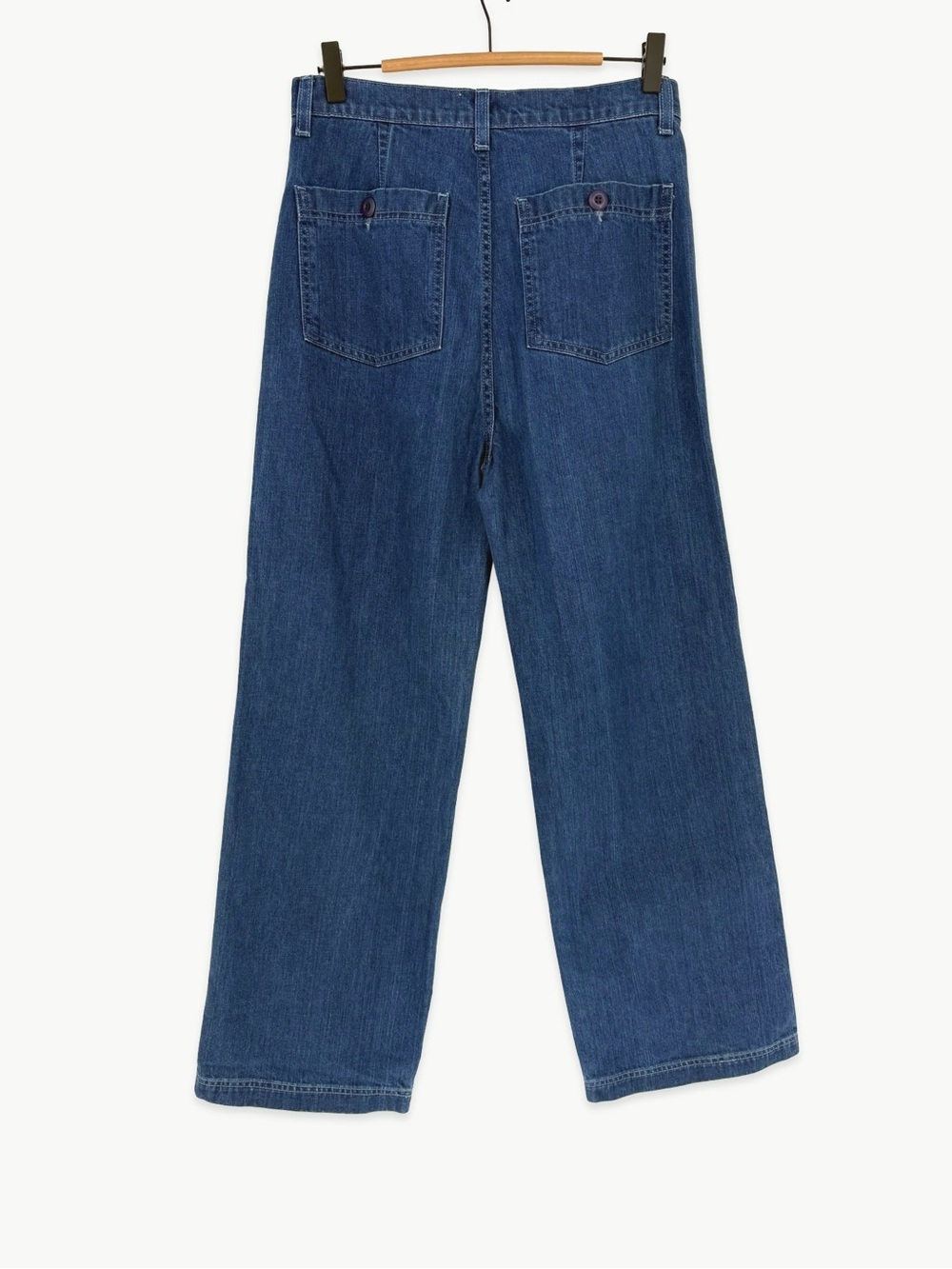 DÔEN Rainer Jean Size 28 in Sainte Croix Wash Wide Leg 100% Cotton NWT - Picture 3 of 15